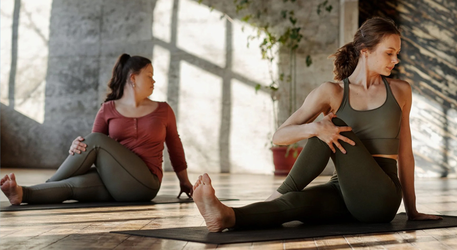 Yoga/gymnastikstof