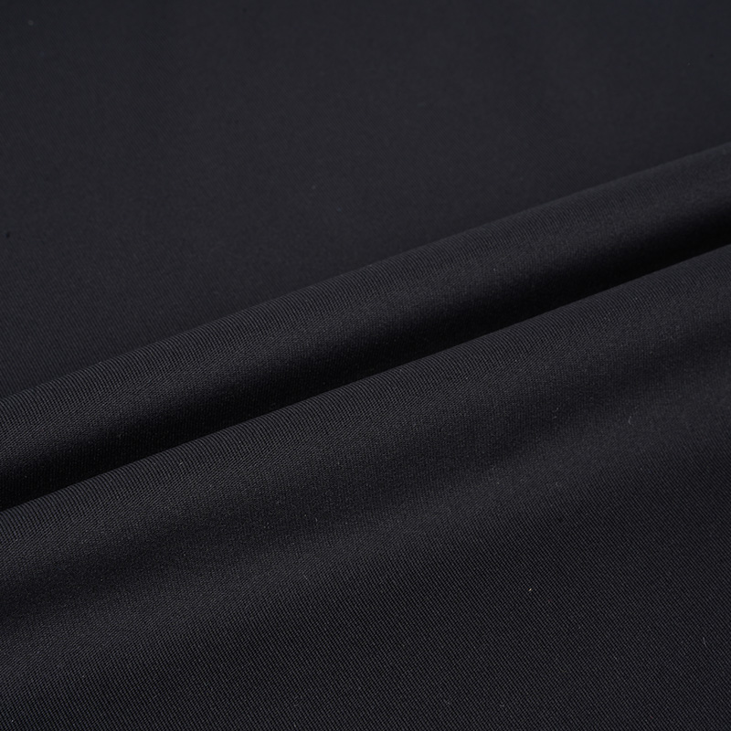 SX211703 77% polyester 23% spandex 210 gsm tyk interlock stretchy strik stof til fitness slid
